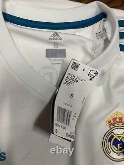 Adidas Real Madrid Home Jersey White 2017-18 #12 MARCELO Size Mans XL Only