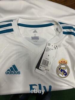 Adidas Real Madrid Home Jersey White 2017-18 #8 KROOS Size Mans XL Only