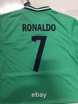 Adidas Real Madrid Home Ronaldo 7 19-20soccer jersey Green Size L Men's Only