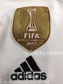 Adidas Real Madrid Home Soccer Jersey 2018-2019 Champions Patches All Sizes