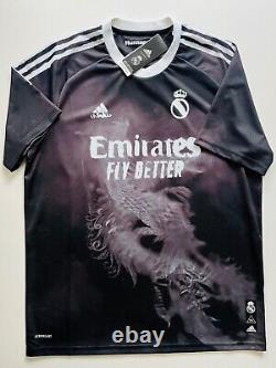 Adidas Real Madrid Human Race jersey mens GJ9110