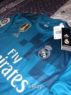 Adidas Real Madrid Jersey, #11 Gareth Bale, Large, Nwt