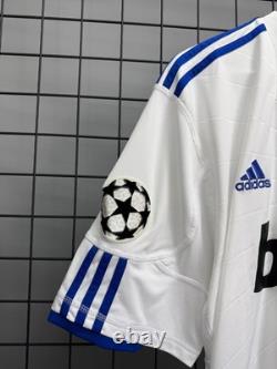 Adidas Real Madrid Jersey 2010 2011 Home UCL Climacool White Shirt Size L