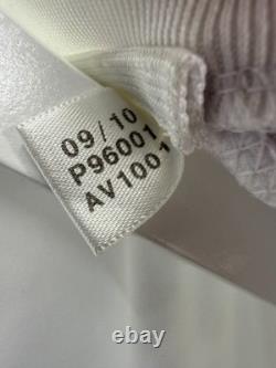 Adidas Real Madrid Jersey 2010 2011 Home UCL Climacool White Shirt Size L