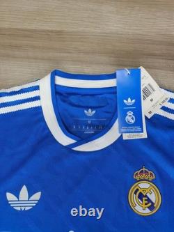 Adidas Real Madrid Jersey 25/26 Third Authentic Long Sleeve Player Version Sz M