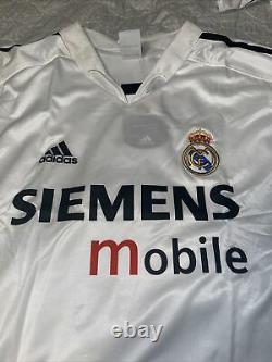 Adidas Real Madrid Jersey Zidane Vintage