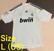 Adidas Real Madrid Jersey soccer Shirt 2009/10 Size L F/S Benzema Ronaldo Kaka