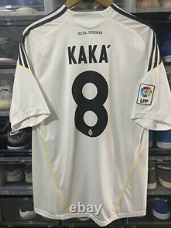 Adidas Real Madrid Kaka Home Jersey / Shirt 2009-10 sz L
