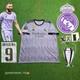 Adidas Real Madrid Karim Benzema#9 2022/23 Purple Away Jersey Size XXL