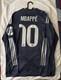 Adidas Real Madrid Kylian Mbapp&eacute; #10 Long Sleeve Soccer Jersey Navy L