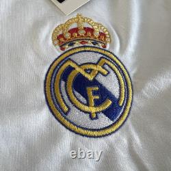 Adidas Real Madrid L/S Home Soccer White Jersey Shirt 24/25 IT3442 Men Sz XL NWT
