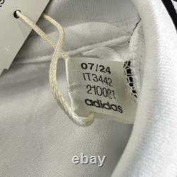 Adidas Real Madrid L/S Home Soccer White Jersey Shirt 24/25 IT3442 Men Sz XL NWT