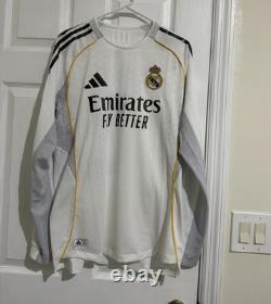 Adidas Real Madrid Limited Edition Carvajal #2 Long Sleeve Auth Player Jersey