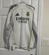 Adidas Real Madrid Limited Edition Carvajal #2 Long Sleeve Auth Player Jersey