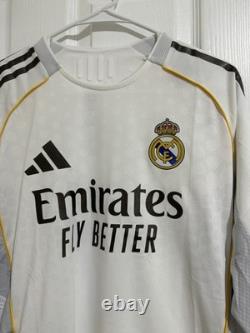 Adidas Real Madrid Limited Edition Carvajal #2 Long Sleeve Auth Player Jersey
