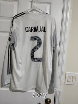 Adidas Real Madrid Limited Edition Carvajal #2 Long Sleeve Auth Player Jersey
