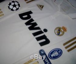 Adidas Real Madrid Long Ls 2011 Ronaldo Champions L Original Jersey Shirt