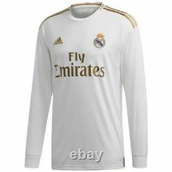 Adidas Real Madrid Long Sleeve Home Jersey 2019/20