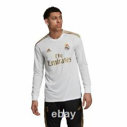 Adidas Real Madrid Long Sleeve Home Jersey 2019/20