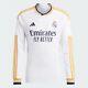 Adidas Real Madrid Long Sleeve Home Jersey 2023/24