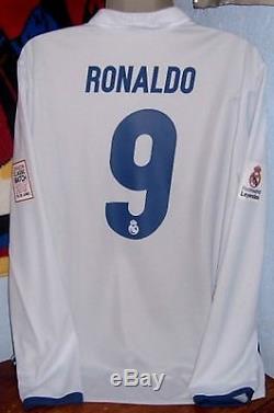 Adidas Real Madrid Ls Long Charity Heart Match 17 Ronaldo Original Jersey Shirt