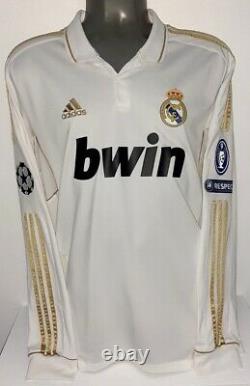Adidas Real Madrid Ls Long Sleeve Champions 2012 Ronaldo S Original Jersey Shirt