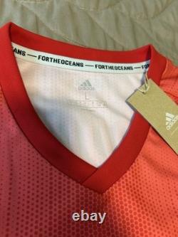 Adidas Real Madrid Luka Modric #10 Red Soccer Jersey Size L BNWT