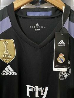 Adidas Real Madrid Luka Modric Third Jersey / Shirt 2016-17 sz L BNWT
