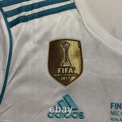 Adidas Real Madrid Men's M White/Teal Cristiano Ronaldo #7 Jersey