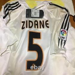 Adidas Real Madrid Player Issue Jersey 04-05 Home Zidane Zizou 5 XL LaLiga withtag