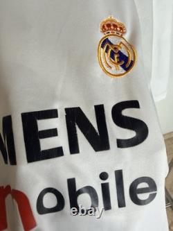 Adidas Real Madrid R. Carlos Soccer Jersey XL White Officially Licensed