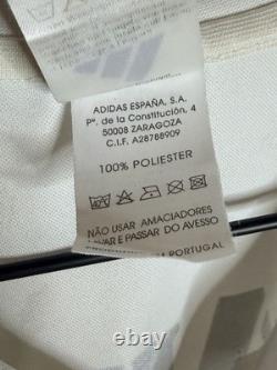 Adidas Real Madrid R. Carlos Soccer Jersey XL White Officially Licensed