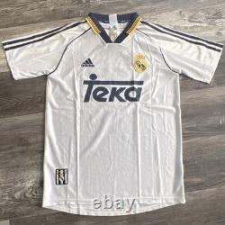 Adidas Real Madrid Raul #7 Teka Men's Soccer Jersey White Size M
