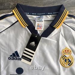 Adidas Real Madrid Raul #7 Teka Men's Soccer Jersey White Size M