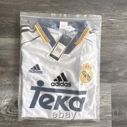 Adidas Real Madrid Raul #7 Teka Men's Soccer Jersey White Size M