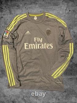 Adidas Real Madrid Ronaldo 7 Away 2015/16 Long Sleeve Jersey M