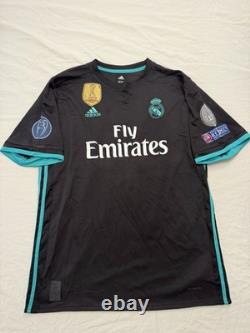 Adidas Real Madrid Ronaldo 7 Away Jersey XXL Black UCL AI4411