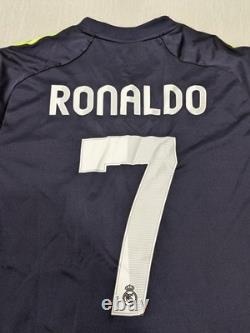 Adidas Real Madrid Ronaldo #7 ClimaCool Formotion Long Sleeve Jersey Mens M Blue