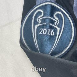 Adidas Real Madrid Ronaldo #7 Jersey 2016 Champions League Long Sleeve M Rare