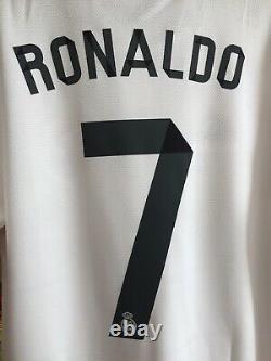 Adidas Real Madrid Ronaldo Home 18-19 soccer Jersey White Black Size XS Men Only