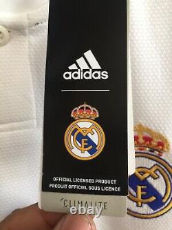 Adidas Real Madrid Ronaldo Home 18-19 soccer Jersey White Black Size XS Men Only