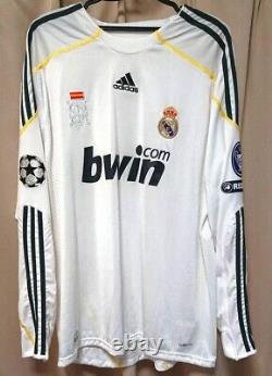 Adidas Real Madrid Ronaldo Jersey soccer 2009/10 Size XL Spain