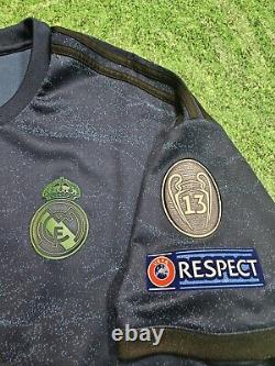 Adidas Real Madrid Sergio Ramos #4 19/20 Away jersey rare 2XL UCL Patches