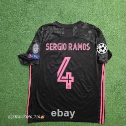 Adidas Real Madrid Sergio Ramos#4 2020/2021 third jersey Size XL 3rd