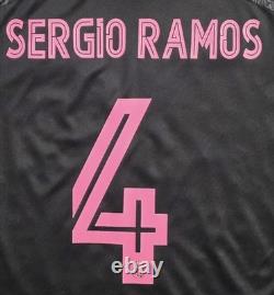 Adidas Real Madrid Sergio Ramos#4 2020/2021 third jersey Size XL 3rd