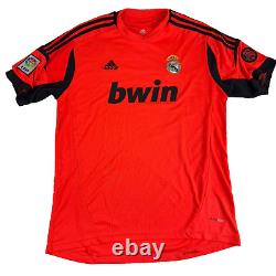 Adidas Real Madrid Soccer Futbol Goalkeeper Jersey Iker Casillas #1 LFP Large