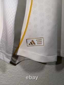 Adidas Real Madrid Soccer Jersey White XL Emirates Fly Better Official