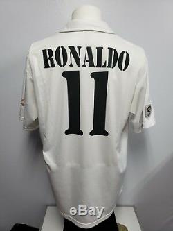 Adidas Real Madrid Spain Brasil Centenary Match Worn Jersey Shirt Ronaldo Rare