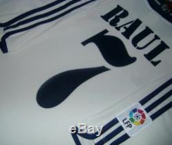 Adidas Real Madrid Spain Raul Lfp 2000 XL Original Soccer Shirt