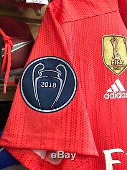 Adidas Real Madrid Stadium Third Soccer Jersey Champions Patches Sise Medium